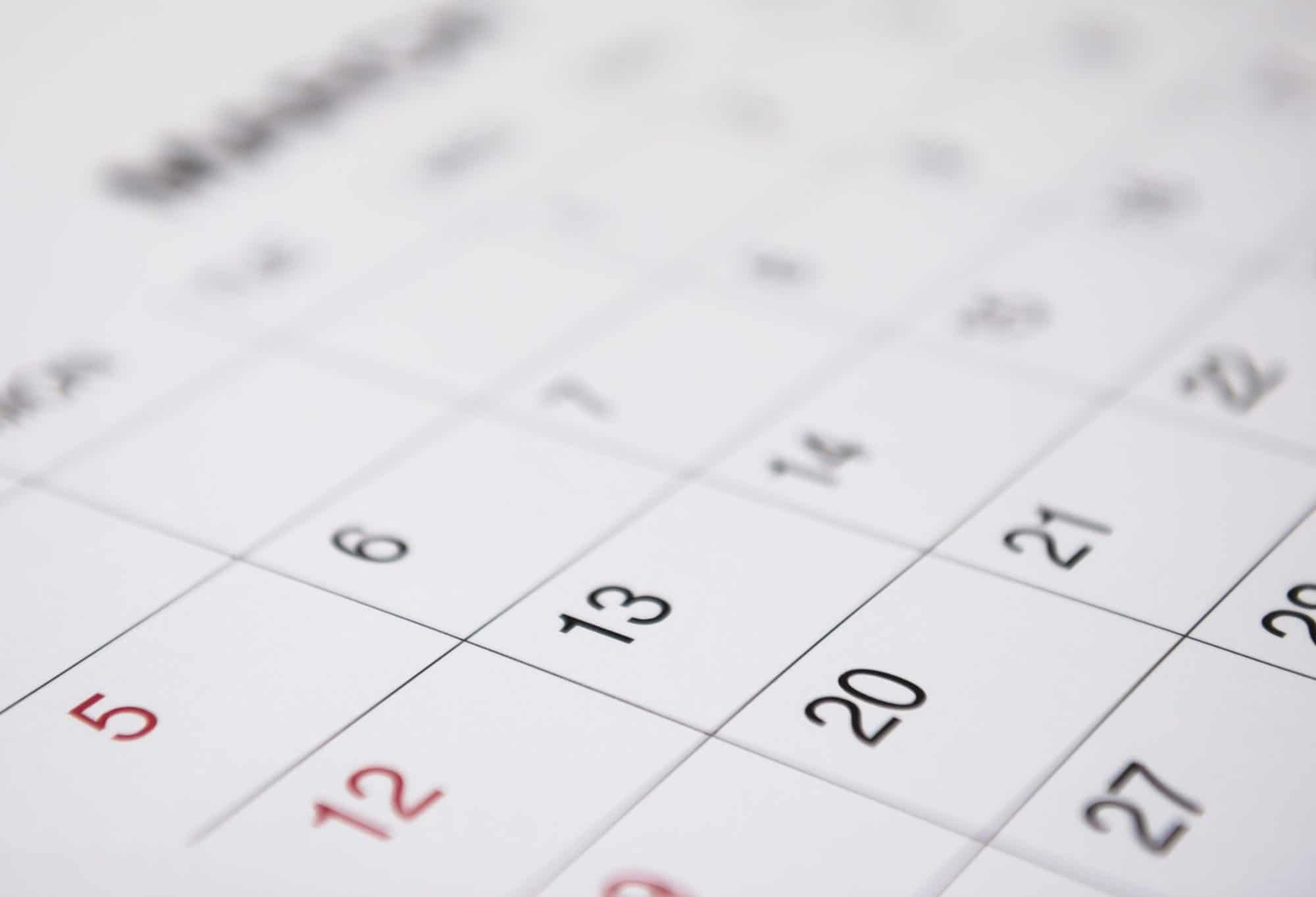 Tax Calendar - First Integrity Title Company