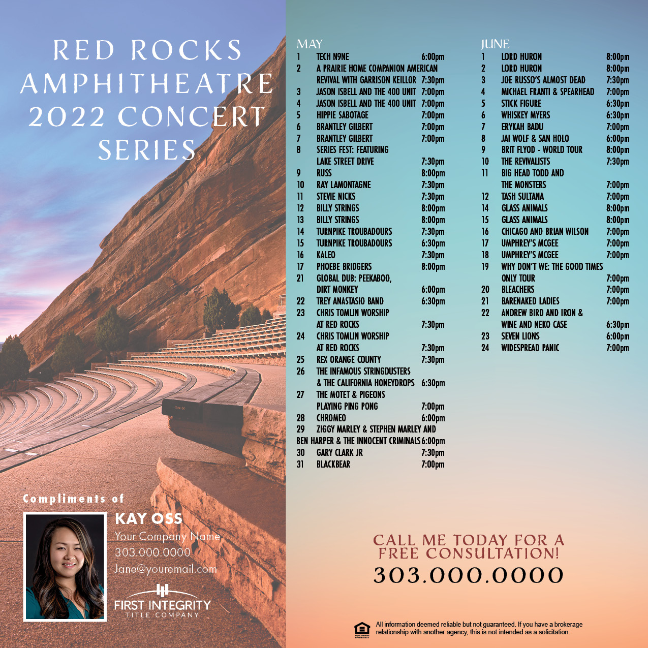 Red Rocks Christian Concert 2024 Olive Ashleigh