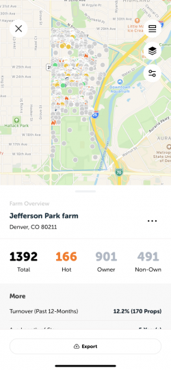 Titlefy CO Farm Overview with Map